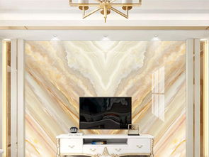 精品鏡像豪華對拼大理石紋理 19119055號電視背景墻高清效果圖與素材解析